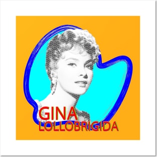 Gina Lollobrigida Classic Tribute Posters and Art